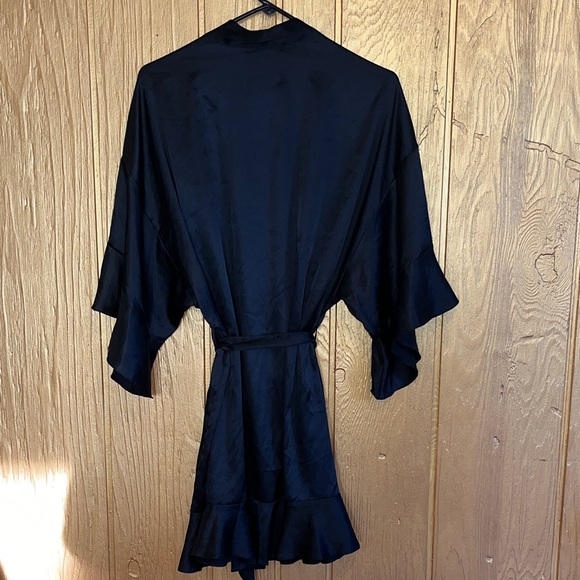 Victoria's Secret Ruffle Satin Robe - Picture 6 of 6